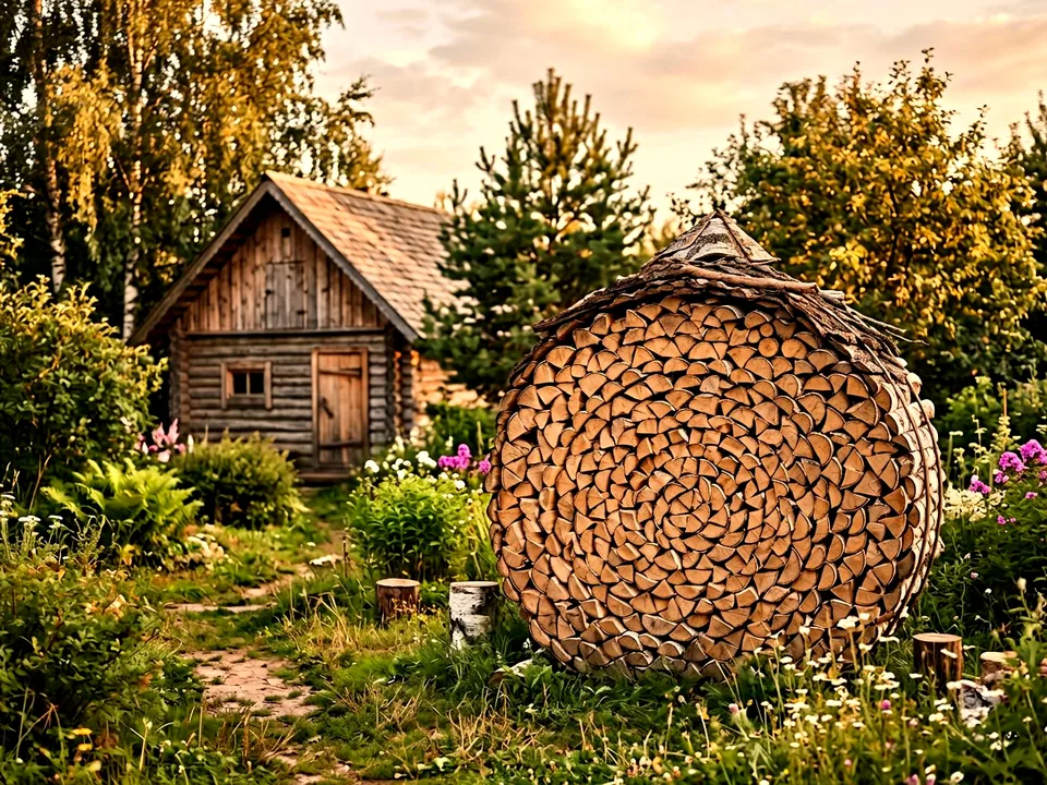 Дуб + укладка в дровник, Болотное, улица Промышленная, 34